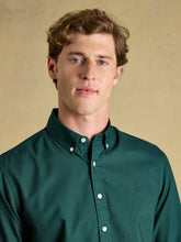 Load image into Gallery viewer, JOULES <BR>
Garment Dyed Long Sleeve Cotton Shirt <BR>
Green <BR>