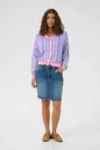 Load image into Gallery viewer, CULTURE <BR>
Udeny Cardigan <BR>
Pink Stripe <BR>