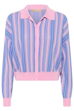 Load image into Gallery viewer, CULTURE <BR>
Udeny Cardigan <BR>
Pink Stripe <BR>
