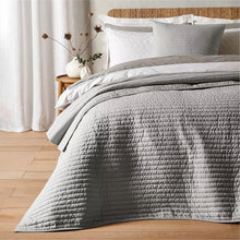 Load image into Gallery viewer, BIANCA <BR>
Quilted Lines Bedspread - 220cm x 230cm <BR>