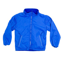 Load image into Gallery viewer, SCHOOL JACKET <BR>
Nylon Outer, Fleece interior, Reflective Piping <BR>
Royal, Wine & Navy <BR>