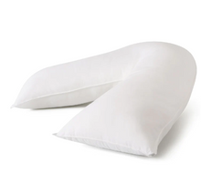 Load image into Gallery viewer, FINE BEDDING COMPANY<BR>
Back Support V-shape Pillow<BR>