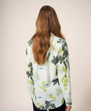 Load image into Gallery viewer, WHITE STUFF <BR>
Sophie Organic Cotton Shirt <BR>
Teal, Ivory, Green, Grey<BR>