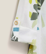 Load image into Gallery viewer, WHITE STUFF <BR>
Sophie Organic Cotton Shirt <BR>
Teal, Ivory, Green, Grey<BR>
