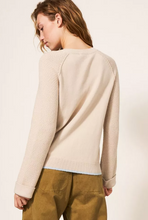 Load image into Gallery viewer, WHITE STUFF<BR>
Tyne Knit Jumper<BR>
Natural<BR>