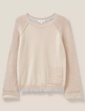 Load image into Gallery viewer, WHITE STUFF<BR>
Tyne Knit Jumper<BR>
Natural<BR>