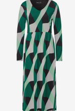 Load image into Gallery viewer, STREET ONE<BR>
Mesh Dress<BR>
Green<BR>