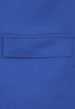 Load image into Gallery viewer, STREET ONE<BR>
Velour Jacket<BR>
Blue<BR>
