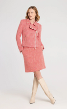 Load image into Gallery viewer, MORE AND MORE<BR>
Tweed Jacket<BR>
Coral<BR>