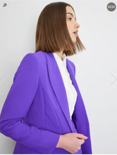 Load image into Gallery viewer, TAIFUN&lt;BR&gt;
Fitted Blazer&lt;BR&gt;
Purple&lt;BR&gt;
