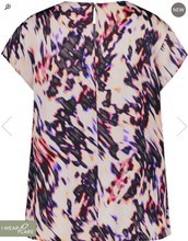 Load image into Gallery viewer, TAIFUN<BR>
Fine Blouse with Print<BR>
Multi<BR>
