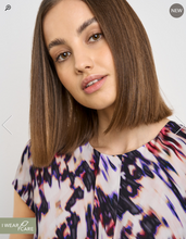 Load image into Gallery viewer, TAIFUN<BR>
Fine Blouse with Print<BR>
Multi<BR>