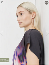 Load image into Gallery viewer, TAIFUN<BR>
Blouse with V neck line<BR>
Grey<BR>