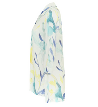 Load image into Gallery viewer, DOLCEZZA<BR>
Linen Shirt<BR>
Aqua<BR>