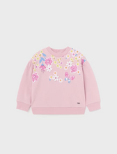 Load image into Gallery viewer, MAYORAL&lt;BR&gt;
Baby Floral Sweatshirt&lt;BR&gt;
Pink&lt;BR&gt;
