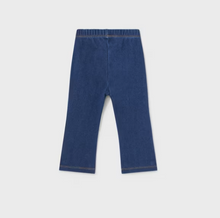 Load image into Gallery viewer, MAYORAL<BR>
Flared Denim Legging<BR>
Denim<BR>