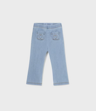 Load image into Gallery viewer, MAYORAL<BR>
Flared Denim Legging<BR>
Denim<BR>