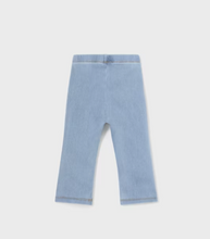 Load image into Gallery viewer, MAYORAL<BR>
Flared Denim Legging<BR>
Denim<BR>