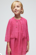 Load image into Gallery viewer, MAYORAL<BR>
Embroidered Anglais Jacket<BR>
Pink<BR>