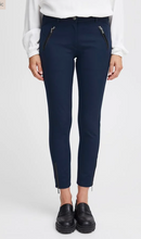 Load image into Gallery viewer, FRANSA<BR>
Zio Trousers<BR>
Black/Navy<BR>