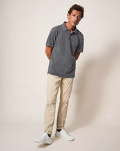 Load image into Gallery viewer, WHITE STUFF<BR>
Utility Polo<BR>
Dark Blue/ Washed Black<BR>
Deep Blue/ Dust Blue/ Mid Green<BR>