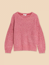 Load image into Gallery viewer, WHITE STUFF<BR>
Northbank Jumper<BR>
Pink<BR>