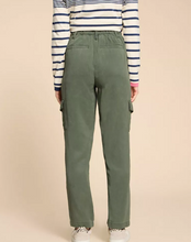 Load image into Gallery viewer, WHITE STUFF&lt;BR&gt;
Ario Cargo Trousers&lt;BR&gt;
Green&lt;BR&gt;
