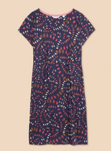 Load image into Gallery viewer, WHITE STUFF<BR>
Tallie Jersrey Dress<BR>
Navy<BR>