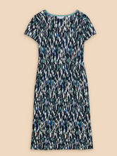 Load image into Gallery viewer, WHITE STUFF<BR>
Tallie Jersrey Dress<BR>
Navy<BR>