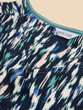 Load image into Gallery viewer, WHITE STUFF<BR>
Tallie Jersrey Dress<BR>
Navy<BR>