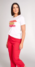 Load image into Gallery viewer, PERUZZI<BR>
Metallic Print Tee<BR>
6<BR>