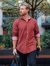 Load image into Gallery viewer, KOY CLOTHING<BR>
Coral Reef Cotton Shirt<BR>
Coral<BR>