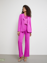 Load image into Gallery viewer, TAIFUN<BR>
Stretch Blazer with A Tie Around Belt<BR>
342/Pink<BR>