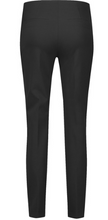 Load image into Gallery viewer, GERRY WEBER&lt;BR&gt;
Simple Stretch Trousers with Longitudinal Piping&lt;BR&gt;
Black/Navy&lt;BR&gt;
