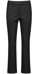 GERRY WEBER<BR>
7/8 trousers KIRSTY City Style Trousers with Piped Pockets<BR>
Black<BR>