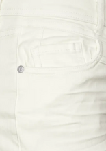 Load image into Gallery viewer, STREET ONE<BR>
Casual Fit Denim Culotte Trousers<BR>
Ecru White<BR>