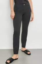 Load image into Gallery viewer, GERRY WEBER<BR>
Straight Fit Trousers<BR>
Black/Navy<BR>