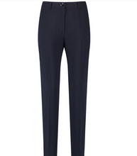 Load image into Gallery viewer, GERRY WEBER<BR>
Straight Fit Trousers<BR>
Black/Navy<BR>