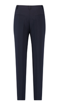 Load image into Gallery viewer, GERRY WEBER<BR>
Straight Fit Trousers<BR>
Black/Navy<BR>