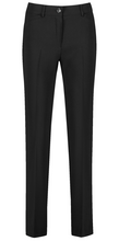 Load image into Gallery viewer, GERRY WEBER<BR>
Simple Trousers with Pressed Creases<BR>
Black/Navy<BR>