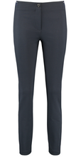 Load image into Gallery viewer, GERRY WEBER<BR>
Versatile 7/8 Slim Fit Trousers<BR>
Black/Navy<BR>