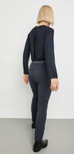 Load image into Gallery viewer, GERRY WEBER&lt;BR&gt;
Versatile 7/8 Slim Fit Trousers&lt;BR&gt;
Black/Navy&lt;BR&gt;
