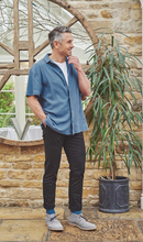 Load image into Gallery viewer, HJ SOCK GROUP<BR>
Wool Diabetic Socks<BR>
Airforces & Charcoal<BR>