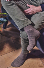 Load image into Gallery viewer, HJ SOCKS GROUP<BR>
Light Weight Diabetic Sock<BR>
Black/Navy, Denim<BR>