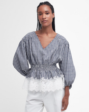 Load image into Gallery viewer, BARBOUR<BR>
Glamis Blouse<BR>
Navy/White<BR>