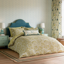 Load image into Gallery viewer, SANDERSON<BR>
Tilia Duvet Cover Set<BR>
Gold<BR>