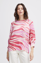Load image into Gallery viewer, FRANSA<BR>
Zena Blouse<BR>
Pink<BR>