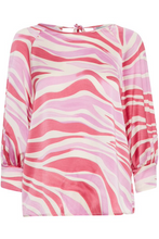 Load image into Gallery viewer, FRANSA<BR>
Zena Blouse<BR>
Pink<BR>