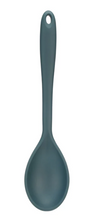 Load image into Gallery viewer, FUSION<BR>
Twist Silicone Solid Spoon<BR>
Blue/Mint/Red<BR>