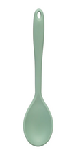 Load image into Gallery viewer, FUSION<BR>
Twist Silicone Solid Spoon<BR>
Blue/Mint/Red<BR>
